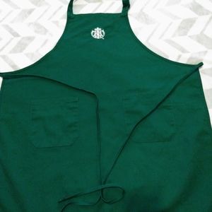 Green Starbucks Apron